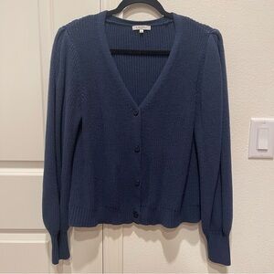 Z Supply Navy Blue Cardigan Sweater